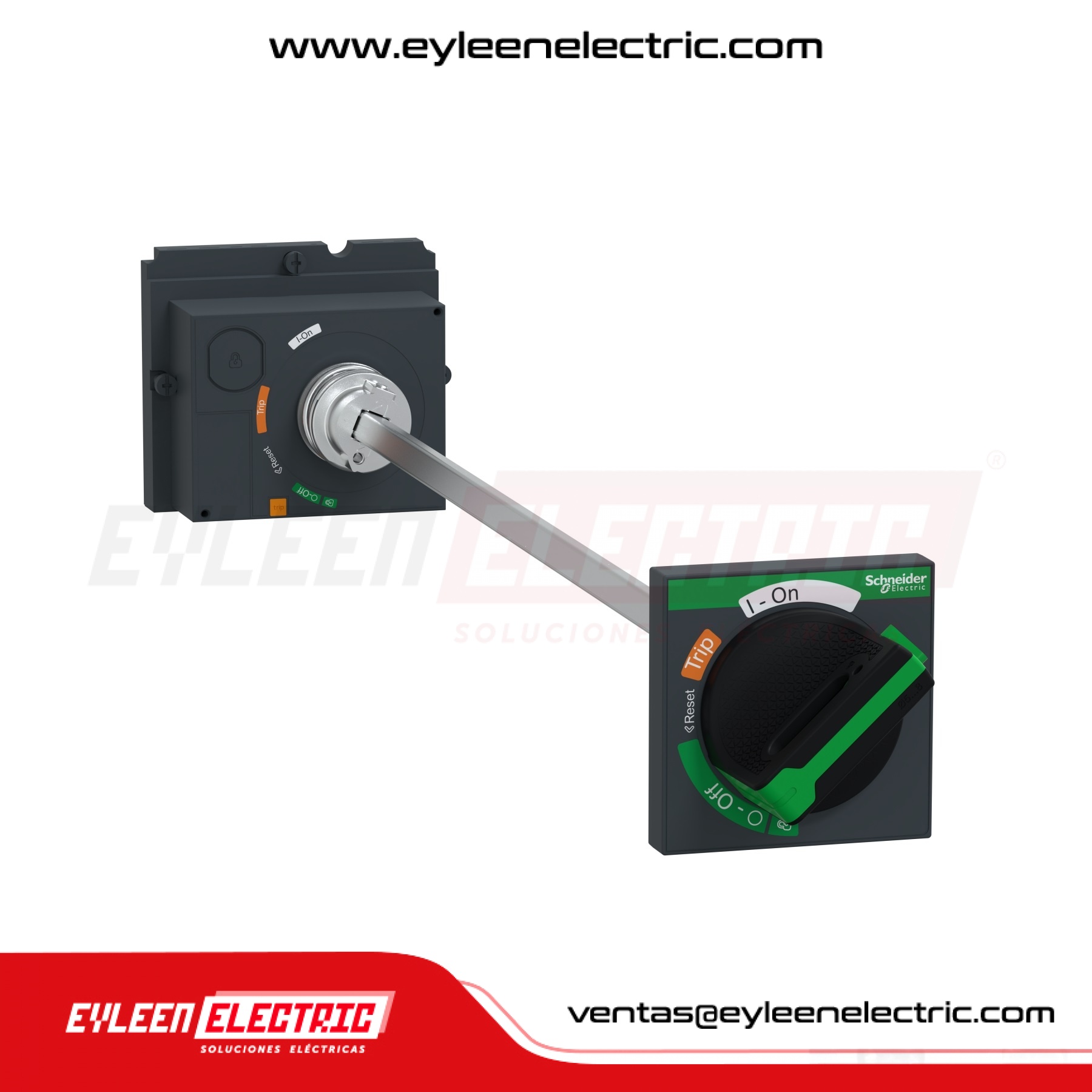 MANDO ROTATIVO PROLONGADO PARA CVS 100/160/250