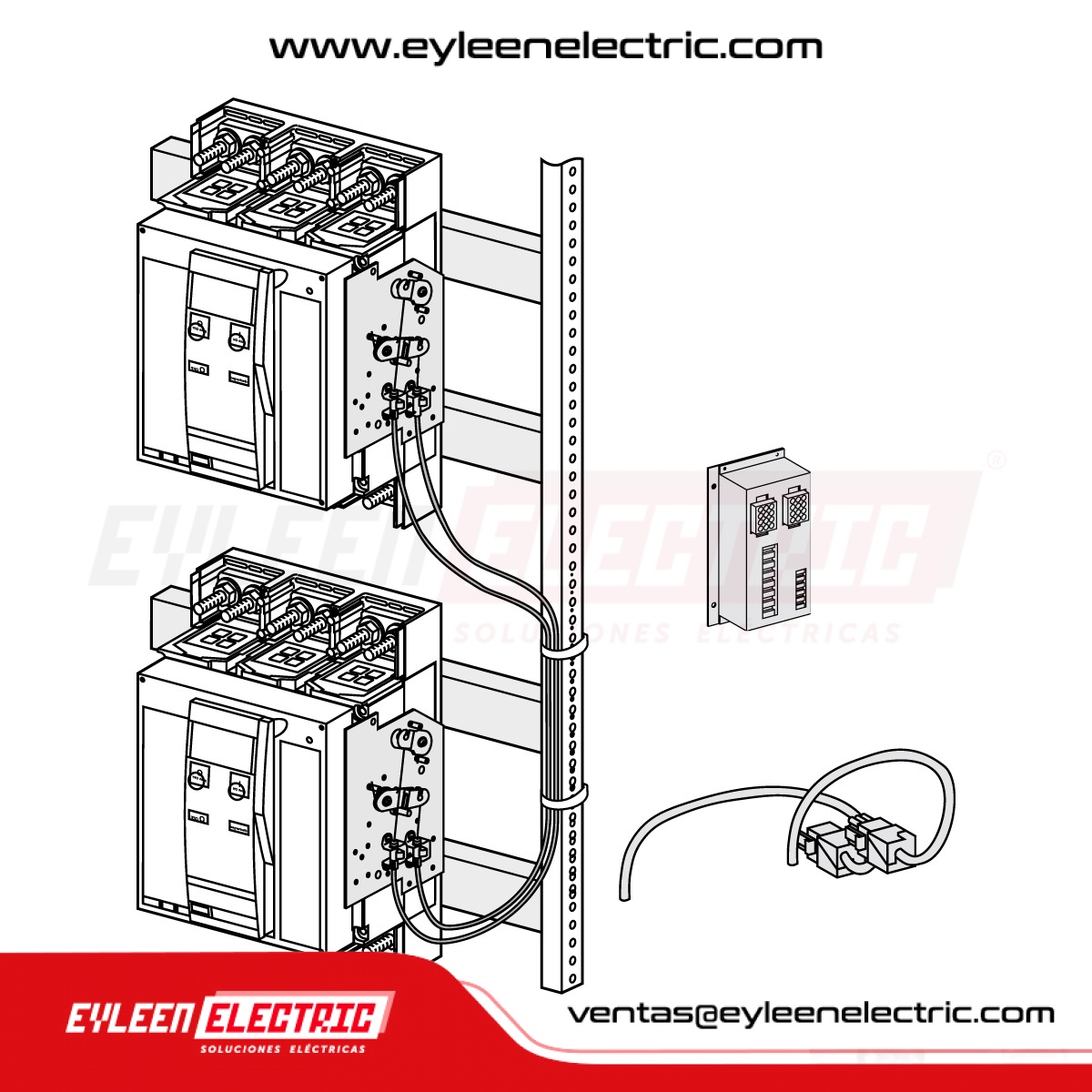 SISTEMA DE TRANSFERENCIA AUTOMÁTICA COMPACT NS, 1250A, 50/50/50kA, 220/380/440VAC