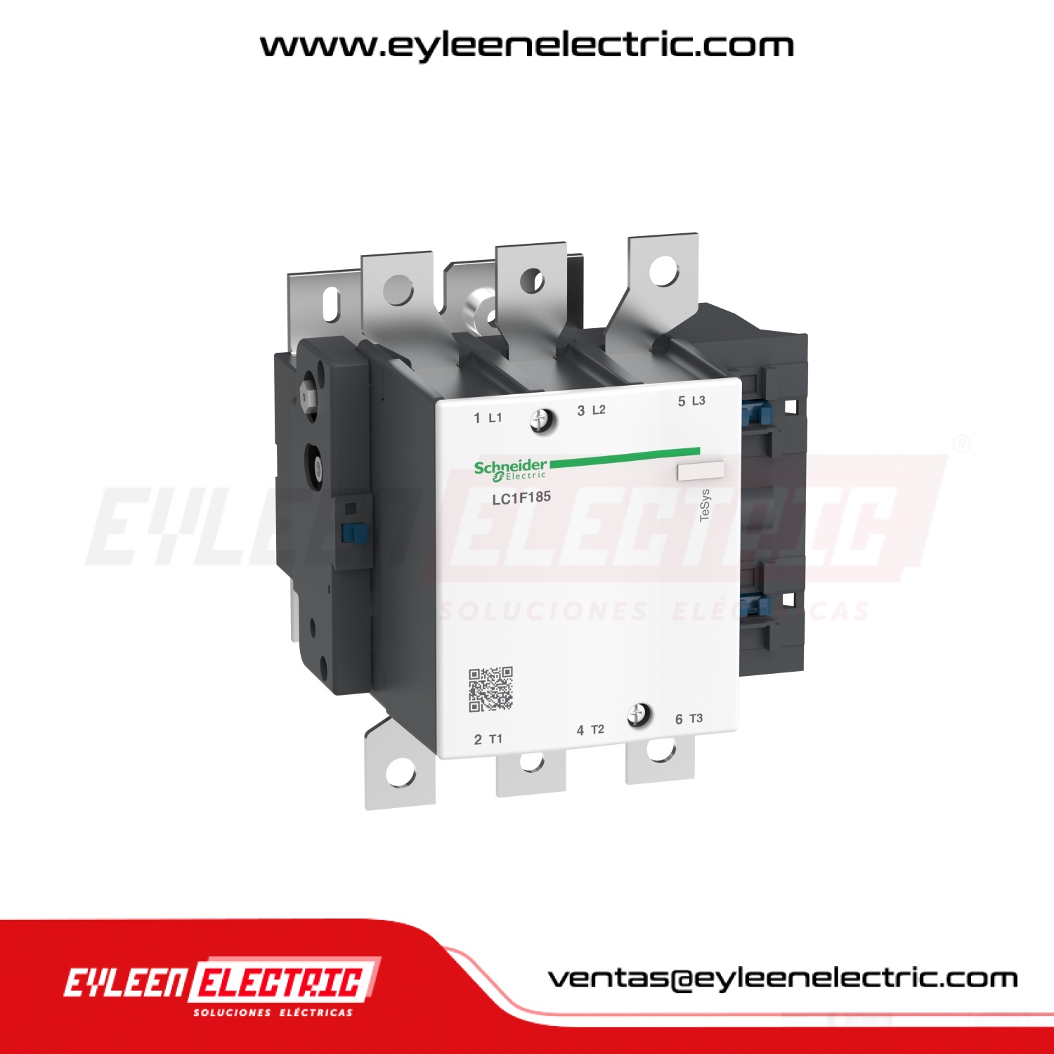CONTACTOR TESYS F, 185A/AC3 - 275A/AC1, BOBINA: 110VAC