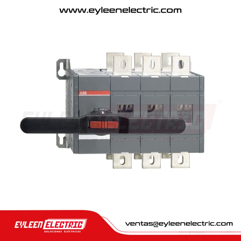 CONMUTADOR MANUAL BAJO CARGA (I-0-II), OT1250E03CP, 3X1250A