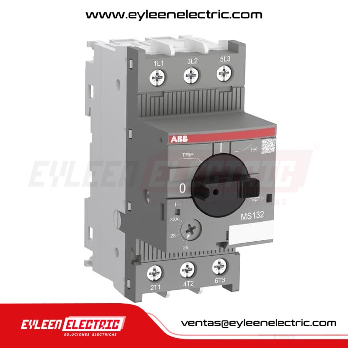 GUARDAMOTOR REGULAR, MS132-20 DE (16-20A), 7.5/15HP, 100kA, 220/440V