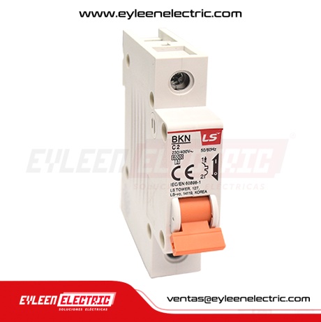 INTERRUPTOR TERMOMAGNETICO BKN, 1X32A 6kA/415V