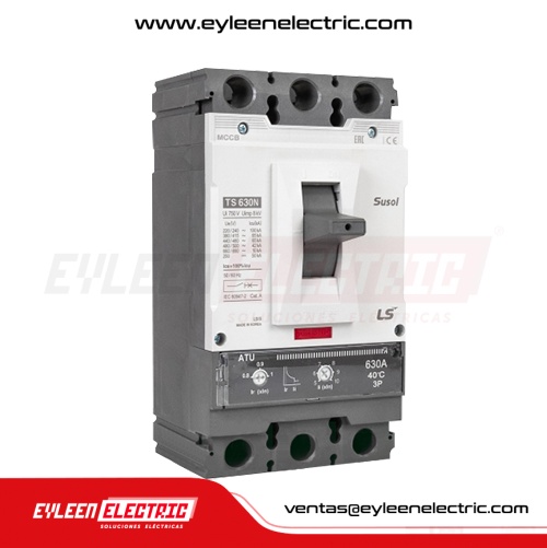 INTERRUPTOR DE CAJA MOLDEADA FIJA REGULAR, 3X(504-630A), TS630N ETS, 100KA/220V