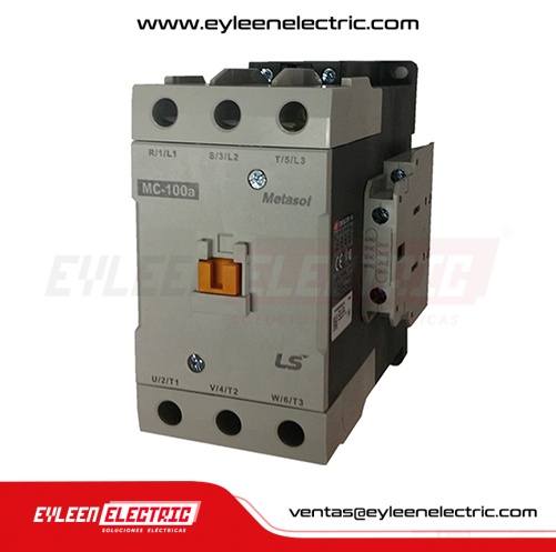 CONTACTOR 100A AC3 380V, 50/60HZ.